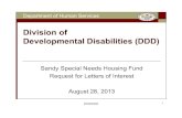 Division of Developmental Disabilities (DDD) 2013. 8. 29.آ  DHS/DDD 2 DDD The Division of Developmental