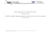 ebXML Message Service Specification · 14 Version 1.0 of this Technical Specification document was approved by the ebXML Plenary in May 2001. 15 Version 2.0 of this Technical Specification