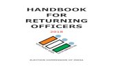HANDBOOK FOR RETURNING OFFICERS - Nicobar Islandsandssw1.and.nic.in/newelection/HANDBOOKS/Handbook... · 5.32 specimen signatures of candidate and his election agent ..... 83 5.33