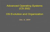 Advanced Operating Systems (CS 202) OS Evolution and ...nael/cs202/lectures/lec3.pdf · Unix appears • Ken Thompson, who worked on MULTICS, wanted to use an old PDP-7 laying around