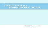 Post-Polio Health International’s POST-POLIO DIRECTORY 2020 · West End, Queensland 4101 +61 7 3391 2044 enquiries@spinal.com.au, AUSTRIA–Support Group Selbsthilfe Polio – Post-Polio