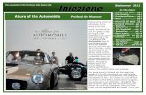 The newsletter of the Northwest Alfa Romeo Club Iniezione ...nwalfaclub.com/media/iniezione/2011/Iniez0911web.pdf · LeMans. The display also had the 1959 Corvette Stingray, a Mercedes