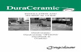 DuraCeramic - Georgia Carpet Industries Inc€¦ · flooring product with unique installation procedures that vary from traditional ceramic and natural stone. DuraCeramic Options