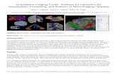 Quantitative Imaging Toolkit: Software for …...Quantitative Imaging Toolkit: Software for Interactive 3D Visualization, Processing, and Analysis of Neuroimaging Datasets Ryan P.