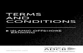TERMS AND CONDITIONS - ADCB Personal Banking · Islamic Offshore Banking Terms and Conditions 5 b) Deposits in and withdrawals from the Account made in a currency other than United