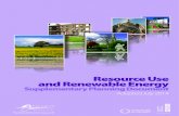Resource Use and Renewable Energy · Planning Practice Guidance: Renewable and low carbon energy 3.3.2 In relation to renewable and low carbon energy, the Planning Practice Guidance