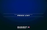 SWISS GEMMOLOGICAL INSTITUTE SSEF PRICE SSEF PRICE LIST | 01 FEBRUARY 2016 NORMAL MEMBERS ID report