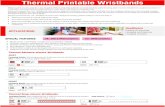 thermal Printable Wristbands - Roplropl.in/pdf/thermal_printable_wristbands.pdfRachna Overseas Pvt. Ltd., Wristbands offer secure patient identi cation with information printed onto