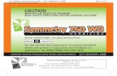 Symmetry 750 WG - Australis Crop Protection · Symmetry 750 WG Herbicide can be applied to burnt or trash blanketed ratoon cane. Avoid soil disturbance, eg. stool splitting, after