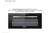 BARBAROS-BEKO-2014 BETTER TIMER BUILT IN BI OVEN … · barbaros-beko-2014 better timer built in bi oven service manual . 2 | tr sensitivity: public 1.cover 2. table of contents 1.cover