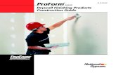 BRAN D Drywall Finishing Products Construction Guidepdf.lowes.com/useandcareguides/022332023243_use.pdf · 2018. 10. 2. · drywall finishing: taping, fasteners, finishing, texturing,