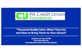 Financial Reality Fairs: What They Are and How to Bring ... · What is a Financial Reality Fair? The Financial Reality Fair is designed to teach students the value of using money