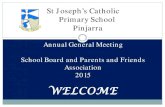St Joseph’s Catholic Primary School Pinjarra Annual ... · distribution of Australia Government Recurrent Funding (AGRF). • The working party was made up of members from the Catholic