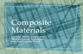 Composite Materialsmetalurji.mu.edu.tr/Icerik/metalurji.mu.edu.tr... · composites due to their large heat capacity (2.5 times that of steel) and high strength (twice that of steel)