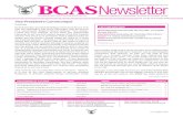 BCAS Newsletter For Members only. For Private Circulation ... Oc… · Refresher Course (RRC) at Hotel Ananta Spa and Resort at Udaipur - Rajasthan (anatahotels.com) from Thursday,