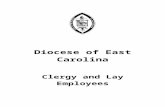 MEMORANDUM · Web viewDiocese of East Carolina Clergy and Lay Employees Compensation and Benefits Handbook 2020 To the Bishop, Clergy, Wardens and Treasurers of the Diocese of East