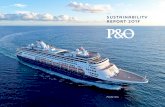 P&O Cruises 2017 Sustainability Report · 2019. 1. 13. · Dawn Princess would transition from Princess Cruises to P&O leet in 2017. The Dawn Princess was refurbished for the Australian