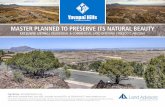 MASTER PLANNED TO PRESERVE ITS NATURAL BEAUTY · lots are also available throughout the community, including a new phase with 72 lots that were recently introduced to the market and
