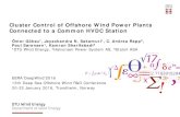 Cluster Control of Offshore Wind Power Plants ... Cluster Control of Offshore Wind Power Plants Connected