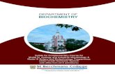 DEPARTMENT OF BIOCHEMISTRYsbcollege.ac.in/wp-content/.../2020/01/Biochemistry... · problems related to biochemistry. To provide an understanding of future advances in the molecular