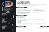 CV new Andres eng2 · 2017 – 2019 // Design director with sells and negociation experience. Project supervision and management, web and brand designer, UX and UI developer and consultor.