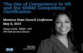 ©SHRM 2015montana.shrm.org/sites/montana.shrm.org/files/SHRM... · The SHRM-CP and SHRM-SCP exams includes a combination of competency-based and knowledge-oriented questions. shrmcertification.org