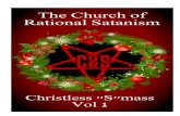 The Church of Rational Satanism Christless€¦ · 5 – Away With the Fairies 7- Satan’s Here 9- Oh rest ye merry Gentlemen 11- Unholy Night 12-So this is Christmas . 5 As it gets