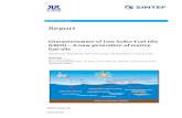 Characterization of Low Sulfur Fuel Oils (LSFO) – A …...SINTEF Ocean AS 2020-05-06 OC2020 A-050 Open Report Characterization of Low Sulfur Fuel Oils (LSFO) – A new generation