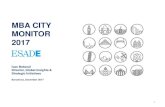 MBA CITY MONITOR 2017 - ESADEitemsweb.esade.edu/wi/Prensa/MBACityMonitor2017_Top10.pdf12 The MBA City Monitor Why International. Why Full-Time MBA As a predictor of not only talent