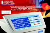For the Most Demanding cGLP/GMP Laboratories The DDM 2911 ... · Measurement Stability Criteria Measurement Mode Temperature Stability Criteria Temperature Air Pump Switch off mode