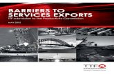Report re Barriers to Services Exports - TTF...Even the United Kingdom government announced that from 1 May 2015, the Air Passenger Duty (APD) will not apply for young children on