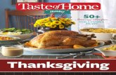 Taste of Home Holiday - Thanksgiving 20152.droppdf.com/files/k7zz5/taste-of-home-holiday-thanksgiving-2015.p… · From the irresistible aroma of autumn delights simmering in the