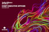 CHIEF EXECUTIVE OFFICER - Oxford HR · ecosystems to advance discovery and innovation to improve health and well-being. India Alliance currently spends about £ 24 million or INR