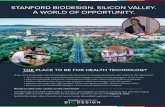 STANFORD BIODESIGN. SILICON VALLEY. A WORLD …biodesign.stanford.edu/content/dam/sm/biodesign/...• Learn a repeatable process for innovation that has been used to help millions