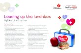 Loading up the lunchbox...Loading up the lunchbox Nga– kai tika o– te tina Top Tips/Kai Pai • Involve your children in lunchbox options and preparation • Be a role model –