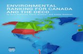 Environmental Ranking for Canada and the OECD...gard, ranking it near the bottom of the list of OECD countries. A 2016 report by the Conference Board of Canada compared our environmental