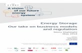 Energy Storage Our take on business models and regulationhorizon2020-story.eu/wp-content/uploads/WP_Energy_Storage_final.p… · Energy storage is capable of both reducing peak demand