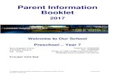 Parent Information Booklet - Lonsdale Heights Primary School · J:\Common\School\Enrolment Package\Parent Information Booklet 2016.doc Last printed 3/9/2017 11:53:00 AM Parent Information