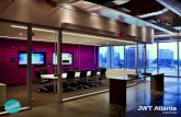 JWT Atlanta - FilzFelt · For JWT, a communications and advertising agency in Atlanta, IA | Interior Architects infuses colorful felt to soften the minimalist aesthetic of raw, unfinished