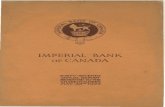 IMPERIAL BANK OF CANADA - McGill Librarydigital.library.mcgill.ca/...Bank_of_Canada_1922.pdf · (Deutsche Bank. Den Norske Handelsbank. . Banca Commerciale Italians. .{ Lloyds and