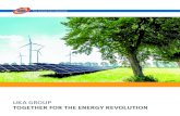 UKA GROUP TOGETHER FOR THE ENERGY REVOLUTION · UKA is the second-largest wind farm developer in Germany According to a ranking of project developers by industry magazine “Energie