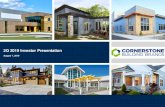 Our Mission & Vision - Cornerstone Building Brands · visual depictions) in this presentation. These forward-looking statements reflect Cornerstone Building Brands, Inc. (the “Company”)current