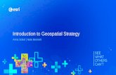 Introduction to Geospatial Strategy - Esri · Why do you need a strategy? 2. How do you establish a strategy? 3. How do you successfully execute on your strategy? Why do I need Geospatial