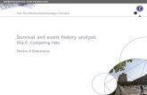 Survival and event history analysis - Day 6. Competing frank/survphd19/day6.pdfآ  Day6.Competingrisks