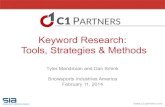 Keyword Research: Tools, Strategies & Methods · – Step 2: Using Your Keyword Tool – Step 3: Organizing and Refining Your List ... – Social Media – Blog Topics – Email Marketing