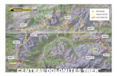 REFUGIOS HIKING PATHS DAY5 DAY6 VIA FERRATAS DAY6 DAY7 DAY4 DAY9 DAY5 DAY8. Title: MAP_Central_Dolomites_trek