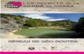 Géo 14LES SECRETS SIERRA GUARA DE LA route DE · réseau des Géo-Routes du Géoparc de Sobrarbe: 30 itinéraires audioguidés pour visiter les sites géologiques les plus singuliers