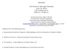 AGENDA SLU Business Manager Meeting June 14, 2018 LRC ... … · LRC Auditorium B 9:00a.m.-10:30a.m. Announcements –Sign in Sheets Introduction of New Employees Future Business