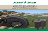 Rain Bird Golf Rotor Manual ENG-ESP Modificada · Aspersores de golf Rain Bird - Manual de instrucciones y mantenimiento 7 ARC ADJUSTMENT AJUSTE DEL SECTOR Required Tool: Flat-head