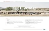 LARC Newsletter Edition 1 | August/September 2016€¦ · LARC Newsletter Edition 1 | August/September 2016 Index A. Foreword B. Highlights: Recent LARC events, workshops and inputs